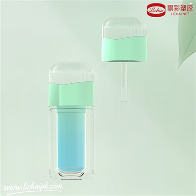 Порожній пластиковий тюбик блиску для губ